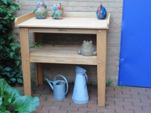 Pflanztisch Lärche natur 100x56x90